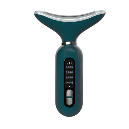 Cervical spine massager beauty neck instrument multi-functional neck massager to remove neck lines and decree lines vibration hot compress beauty instrument