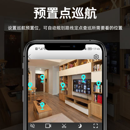 E27 light bulb head model foreign trade hot sale 360 surveillance camera wireless wifi smart camera cross-border special supply