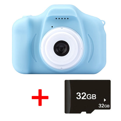 Cross-border X2 mini cartoon children's digital camera shooting toy camera can take pictures with one button camera manufacturers wholesale