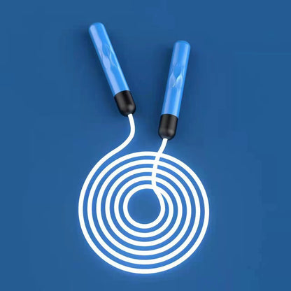 Manufacturer's glow-in-the-dark jump rope, popular on TikTok, fitness jump rope, flashing fluorescent jump rope for students and children, weighted jump rope.