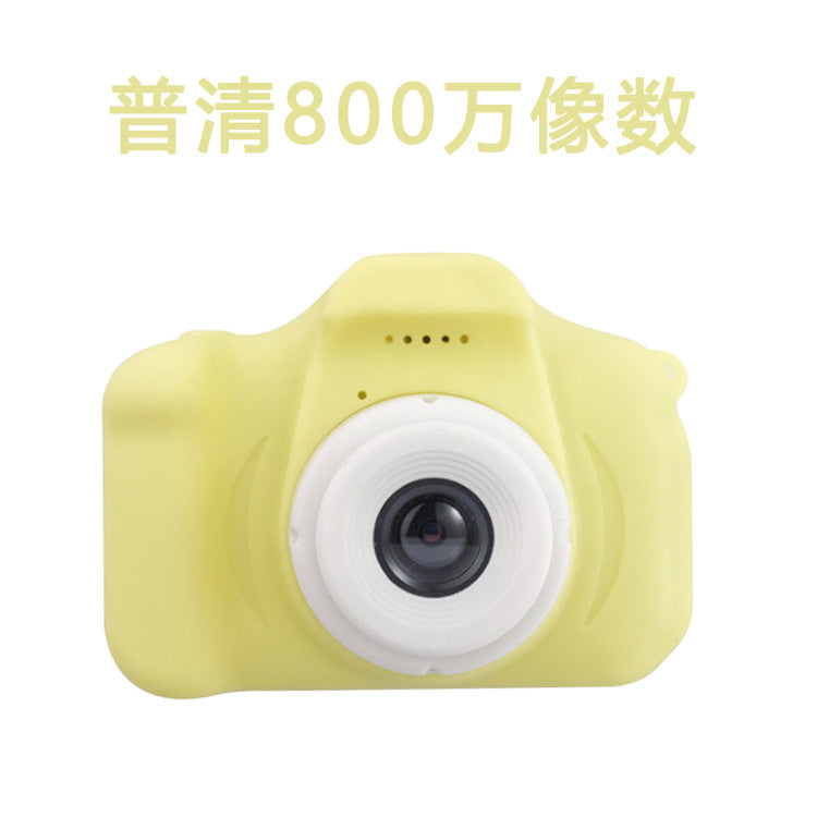 Cross-border X2 mini cartoon children's digital camera shooting toy camera can take pictures with one button camera manufacturers wholesale