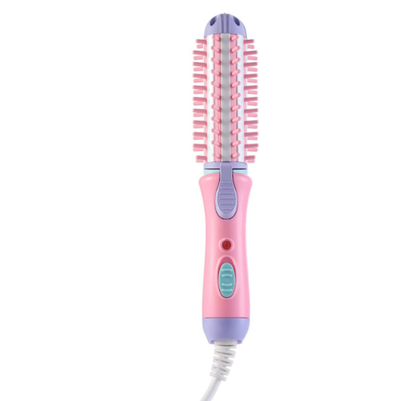 Mini Curling Stick Curling Straight Dual-use Splint Hair Straightener Net Red Air Bangs Curler Curl Comb Straight Hair Comb