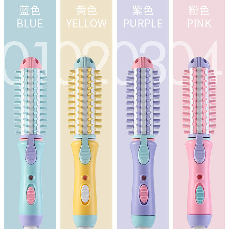 Mini Curling Stick Curling Straight Dual-use Splint Hair Straightener Net Red Air Bangs Curler Curl Comb Straight Hair Comb