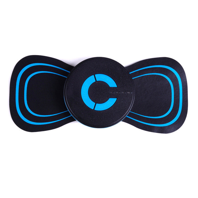 Cross-border hot sale cervical spine massage stickers mini convenient electric shoulder and neck massager EMS pulse body massage stickers
