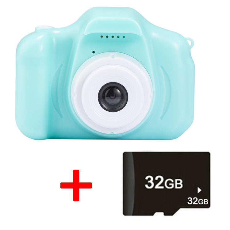 Cross-border X2 mini cartoon children's digital camera shooting toy camera can take pictures with one button camera manufacturers wholesale