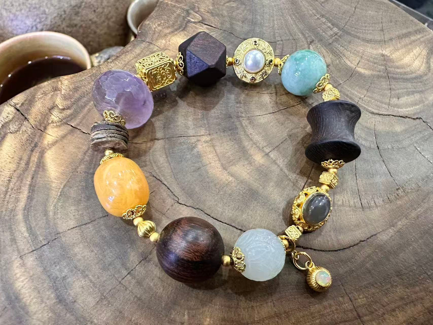 Fashion wear star with the same luxury jewelry Internet celebrity trend explosion necklace